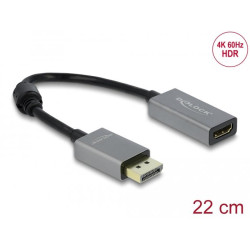 Delock Active DisplayPort 1.4 to HDMI Adapter 4K 60 Hz (HDR) Delock Active DisplayPort 1.4 to HDMI Adapter 4K 60 Hz (HDR)