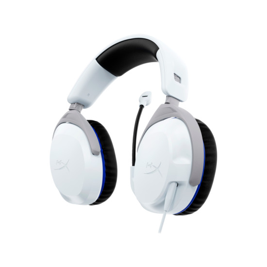 Gaming Earphone HyperX Cloud Stinger for PS5/PS4 with Microphone, White Gaming Earphone HyperX Cloud Stinger for PS5/PS4 with Microphone, White