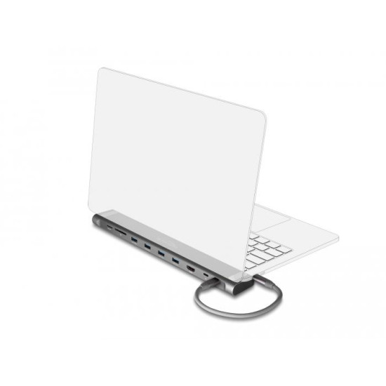 Delock USB Type-C Slim Docking Station 4K - HDMI, USB 3.2 Gen 1, LAN, SD, PD 3.0 Delock USB Type-C Slim Docking Station 4K - HDMI, USB 3.2 Gen 1, LAN, SD, PD 3.0