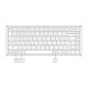 Геймърска механична клавиатура Keychron K2 Pro HS Red Switch, White Backlight Plastic Frame Геймърска механична клавиатура Keychron K2 Pro HS Red Switch, White Backlight Plastic Frame