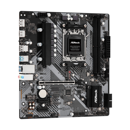 Motherboard ASROCK B650M-H/M.2+, Socket AM5, 2xDDR5 Motherboard ASROCK B650M-H/M.2+, Socket AM5, 2xDDR5