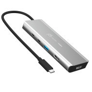 5-портов хъб j5create JCD401 USB4 Dual 4K Multi-port USB-C, 4K HDMI 5-портов хъб j5create JCD401 USB4 Dual 4K Multi-port USB-C, 4K HDMI