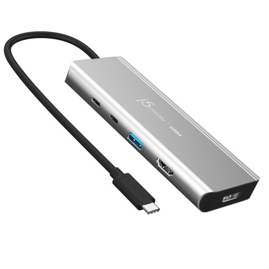 j5create USB4 Dual 4K Multi-Port Hub j5create USB4 Dual 4K Multi-Port Hub