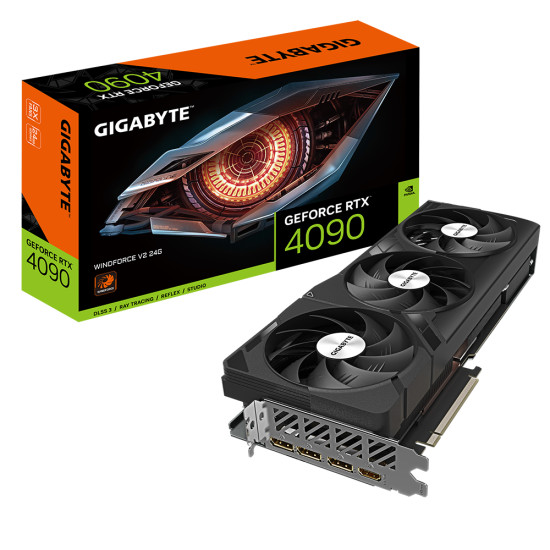 Graphic card GIGABYTE RTX 4090 WINDFORCE V2 24GB GDDR6X Graphic card GIGABYTE RTX 4090 WINDFORCE V2 24GB GDDR6X
