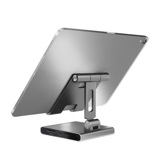 j5create Multi-Angle Stand with Docking Station for iPad Pro j5create Multi-Angle Stand with Docking Station for iPad Pro