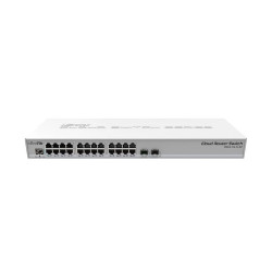 Switch 8 port Mikrotik CRS326-24S+2Q+RM, 24 x Gigabit Ethernet ports, 2 x SFP Switch 8 port Mikrotik CRS326-24S+2Q+RM, 24 x Gigabit Ethernet ports, 2 x SFP