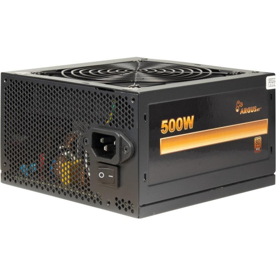 Power Supply Inter Tech Argus BPS-500, 500W 80+ Bronze Power Supply Inter Tech Argus BPS-500, 500W 80+ Bronze