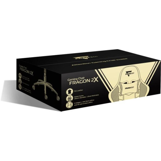 Геймърски стол FragON 2X White/Red Геймърски стол FragON 2X White/Red