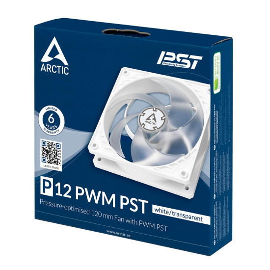 Вентилатор ARCTIC P12 PWM PST, 4 pin, 120 mm Вентилатор ARCTIC P12 PWM PST, 4 pin, 120 mm