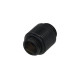 Адаптер Alphacool HF, Двоен нипел, G1/4 - G1/4, Въртящ се, Черен мат Адаптер Alphacool HF, Двоен нипел, G1/4 - G1/4, Въртящ се, Черен мат