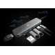 Докинг станция Silicon Power Boost SU20, 7 в 1, USB-C Докинг станция Silicon Power Boost SU20, 7 в 1, USB-C