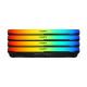 Памет Kingston FURY Beast Black RGB 128GB(4x32GB) DDR4 3200MHz CL16 Памет Kingston FURY Beast Black RGB 128GB(4x32GB) DDR4 3200MHz CL16