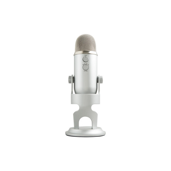Настолен микрофон Logitech Blue YETI - Silver Настолен микрофон Logitech Blue YETI - Silver