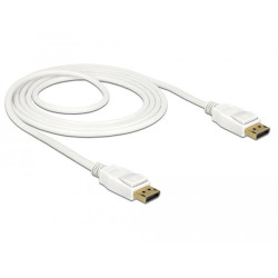 Delock Cable DisplayPort 1.2 male > DisplayPort male 4K 60 Hz 1.5 m Delock Cable DisplayPort 1.2 male > DisplayPort male 4K 60 Hz 1.5 m