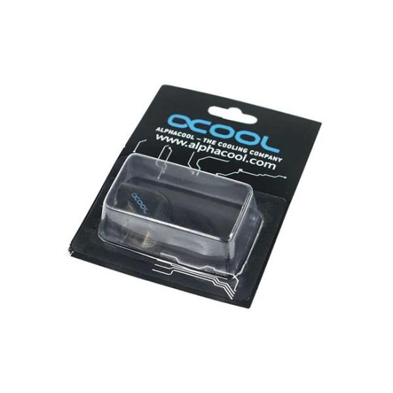 Alphacool HF L-connector G1/4 inner thread to G1/4 inner thread, deep black Alphacool HF L-connector G1/4 inner thread to G1/4 inner thread, deep black
