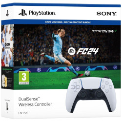 Безжичен геймпад Sony PS5 DualSense Wireless Controller + EA Sports FC 24 Bundle Безжичен геймпад Sony PS5 DualSense Wireless Controller + EA Sports FC 24 Bundle