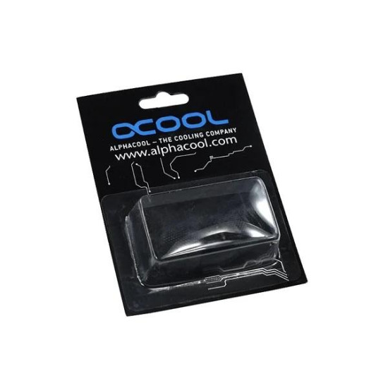 Alphacool 13/10 compression fitting 45° revolvable G1/4, Deep Black