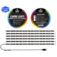 RGB лента KontrolFreek Gaming Lights Kit, USB (2.74m) RGB лента KontrolFreek Gaming Lights Kit, USB (2.74m)