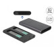 Външно чекмедже Delock, За 2 x M.2 NVMe PCIe SSD, USB-C, Клониране Външно чекмедже Delock, За 2 x M.2 NVMe PCIe SSD, USB-C, Клониране