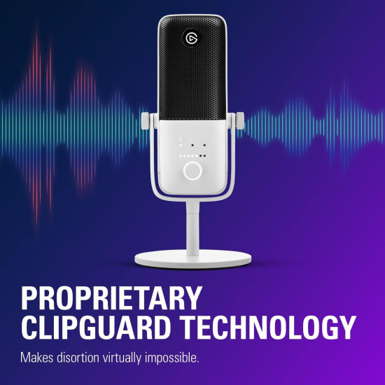 Desktop Microphone Elgato Wave 3 White Desktop Microphone Elgato Wave 3 White