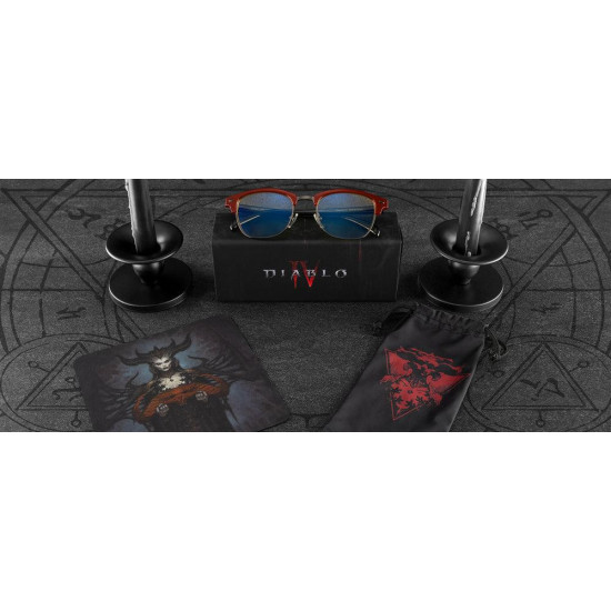 Компютърни очила GUNNAR Diablo IV Sanctuary Edition - Blood Onyx Amber Компютърни очила GUNNAR Diablo IV Sanctuary Edition - Blood Onyx Amber
