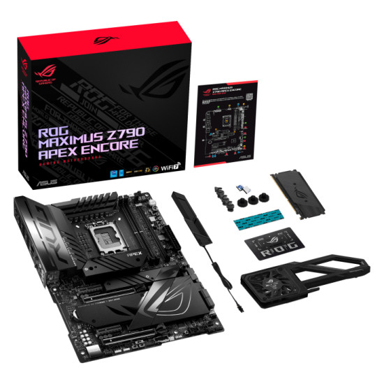 Дънна платка ASUS ROG MAXIMUS Z790 APEX ENCORE, LGA 1700 Дънна платка ASUS ROG MAXIMUS Z790 APEX ENCORE, LGA 1700