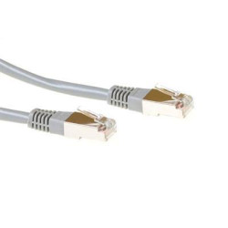 Мрежов пач кабел ACT F/UTP, CAT5E, RJ-45 - RJ-45, 3.0 m, Сив Мрежов пач кабел ACT F/UTP, CAT5E, RJ-45 - RJ-45, 3.0 m, Сив