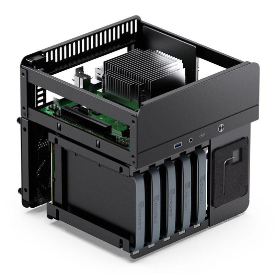 Case Jonsbo N2, Mini-ITX, Black Case Jonsbo N2, Mini-ITX, Black