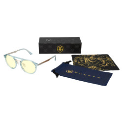 Gaming Glasess GUNNAR x World of Warcraft Alliance Edition Blue Crystal - Amber