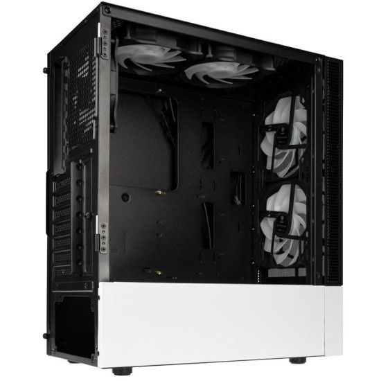 Case Kolink Observatory MX Mesh ARGB TG Mid-Tower, Black/White