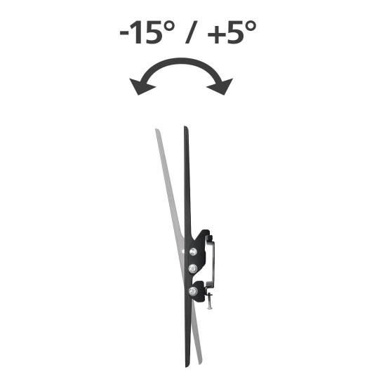 Hama TV Wall Bracket, Tilt, 191 cm (75 Hama TV Wall Bracket, Tilt, 191 cm (75