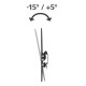 Hama TV Wall Bracket, Tilt, 191 cm (75 Hama TV Wall Bracket, Tilt, 191 cm (75
