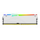 Памет Kingston FURY Beast White RGB 32GB(2x16GB) DDR5 6000MHz CL36