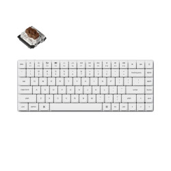 Mechanical Keyboard Keychron K3 Pro White QMK/VIA - Brown Switch Mechanical Keyboard Keychron K3 Pro White QMK/VIA - Brown Switch