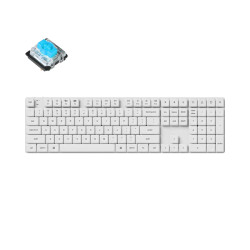 Mechanical Keyboard Keychron K5 Pro White, Low Blue Switch Mechanical Keyboard Keychron K5 Pro White, Low Blue Switch