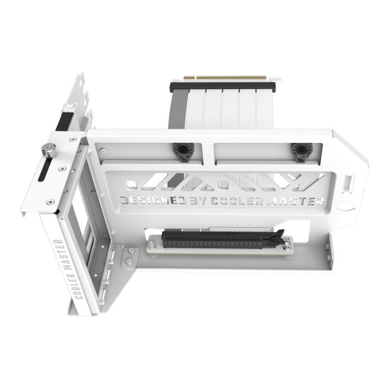 Холдер Cooler Master GPU holder V3, Кабел за вертикален монтаж на видео карта, Бял Холдер Cooler Master GPU holder V3, Кабел за вертикален монтаж на видео карта, Бял