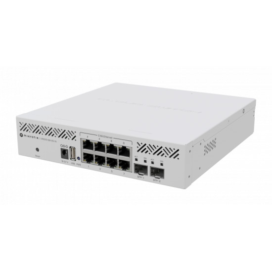 Суич MikroTik CRS310-8G-2S-IN, 8 x Gigabit Ethernet ports, 2 x SFP Суич MikroTik CRS310-8G-2S-IN, 8 x Gigabit Ethernet ports, 2 x SFP
