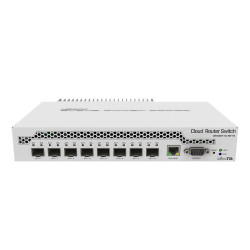 Switch Mikrotik CRS309-1G-8S+IN, LAN 1 x Gigabit Ethernet ports, 8 x SFP+ 10Gbps, PoE in Switch Mikrotik CRS309-1G-8S+IN, LAN 1 x Gigabit Ethernet ports, 8 x SFP+ 10Gbps, PoE in