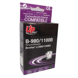 Ink cartridge UPRINT LC980/1100 BROTHER, Black