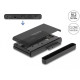 Конвертор Delock, USB-C - 1 x M.2 NVMe SSD + 1 x SATA SSD / HDD, Функция клониране Конвертор Delock, USB-C - 1 x M.2 NVMe SSD + 1 x SATA SSD / HDD, Функция клониране