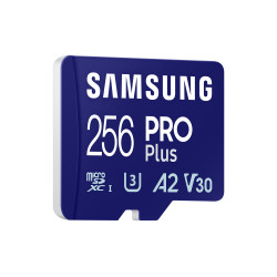Memory card Samsung PRO Plus microSD Card (2023), 256GB, Adapter Memory card Samsung PRO Plus microSD Card (2023), 256GB, Adapter