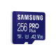 Memory card Samsung PRO Plus microSD Card (2023), 256GB, Adapter, USB reader Memory card Samsung PRO Plus microSD Card (2023), 256GB, Adapter, USB reader