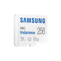 Memory card Samsung PRO Endurance microSD Card (2022), 256GB, Adapter Memory card Samsung PRO Endurance microSD Card (2022), 256GB, Adapter