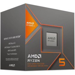 CPU AMD RYZEN 5 8600G, 4.3GHz (Up to 5.0GHz) 16MB Cache, 65W, AM5, BOX CPU AMD RYZEN 5 8600G, 4.3GHz (Up to 5.0GHz) 16MB Cache, 65W, AM5, BOX