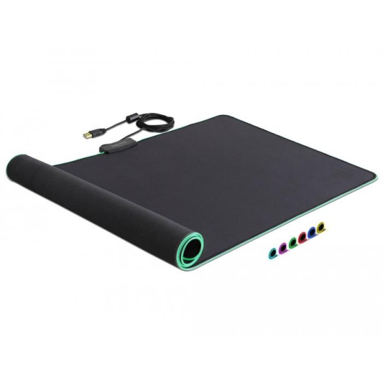 Delock USB Mouse Pad 920 x 303 x 3 mm with RGB Illumination Delock USB Mouse Pad 920 x 303 x 3 mm with RGB Illumination