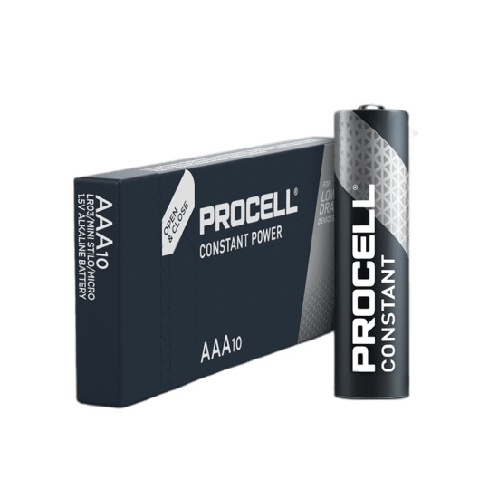 PROCELL Alkaline Battery LR03 1,5V AA 10pk CONSTANT MN2400 PROCELL PROCELL Alkaline Battery LR03 1,5V AA 10pk CONSTANT MN2400 PROCELL
