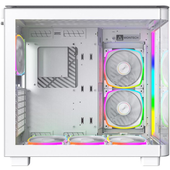Case MONTECH KING 95 PRO ARGB, TG, Mid-Tower White