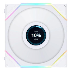 Fan Lian Li UNI FAN TL Reverse LCD 120mm - White