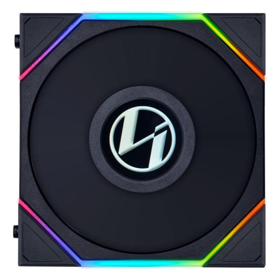 Комплект 3 броя Вентилатор Lian Li UNI FAN TL LCD 120mm - Black Комплект 3 броя Вентилатор Lian Li UNI FAN TL LCD 120mm - Black