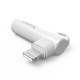Адаптер HAMA Lightning - 3,5 mm жак, 90°, 201700 Адаптер HAMA Lightning - 3,5 mm жак, 90°, 201700